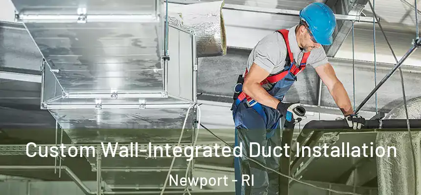  Custom Wall-Integrated Duct Installation Newport - RI
